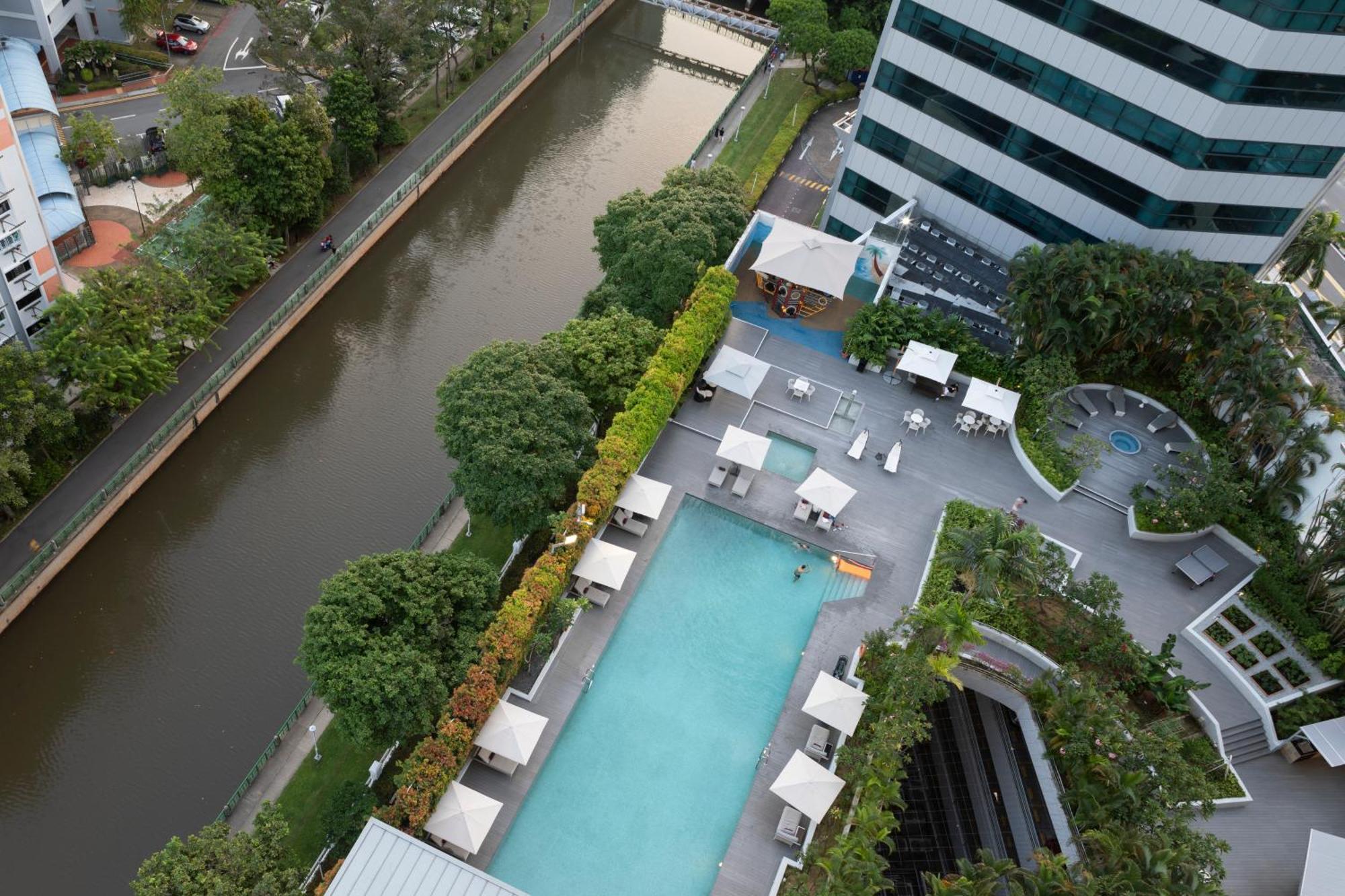 เฟรเซอร์ สวีท สิงคโปร์ Aparthotel ภายนอก รูปภาพ